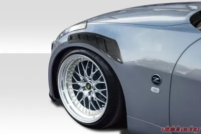 2003-2008 Nissan 350Z Z33 Carbon Creations N Spec Fender Vents - 2 Piece - 116470