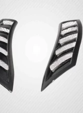 2003-2008 Nissan 350Z Z33 Carbon Creations N Spec Fender Vents - 2 Piece                                     - 116470 - Image 2
