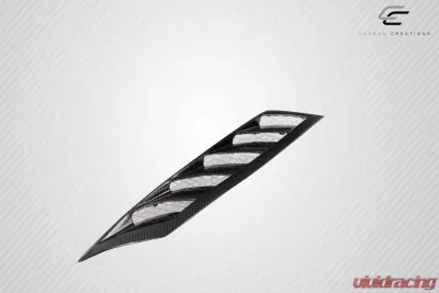 2003-2008 Nissan 350Z Z33 Carbon Creations N Spec Fender Vents - 2 Piece - 116470
