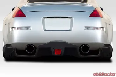 2003-2008 Nissan 350Z Z33 Duraflex F1 Rear Diffuser - 5 Piece ( fits G35 2DR / G37 2DR / 370Z ) - 116471
