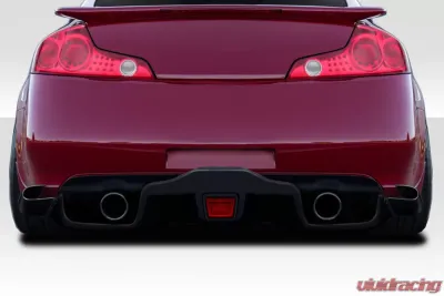 2003-2008 Nissan 350Z Z33 Duraflex F1 Rear Diffuser - 5 Piece ( fits G35 2DR / G37 2DR / 370Z ) - 116471