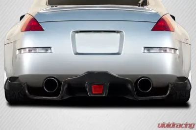 2003-2008 Nissan 350Z Z33 Carbon Creations F1 Rear Diffuser - 5 Piece ( fits G35 2DR / G37 2DR / 370Z ) - 116472
