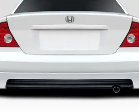 2001-2005 Honda Civic 2DR Duraflex H Tech Rear Lip Spoiler - 1 Piece
