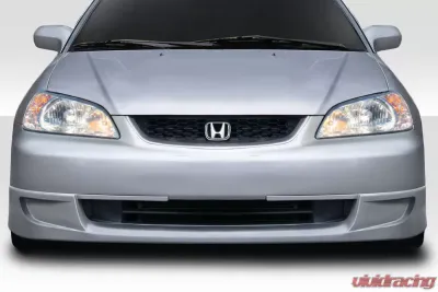 2001-2005 Honda Civic 2DR Duraflex H Tech Front Lip Spoiler - 1 Piece - 116480