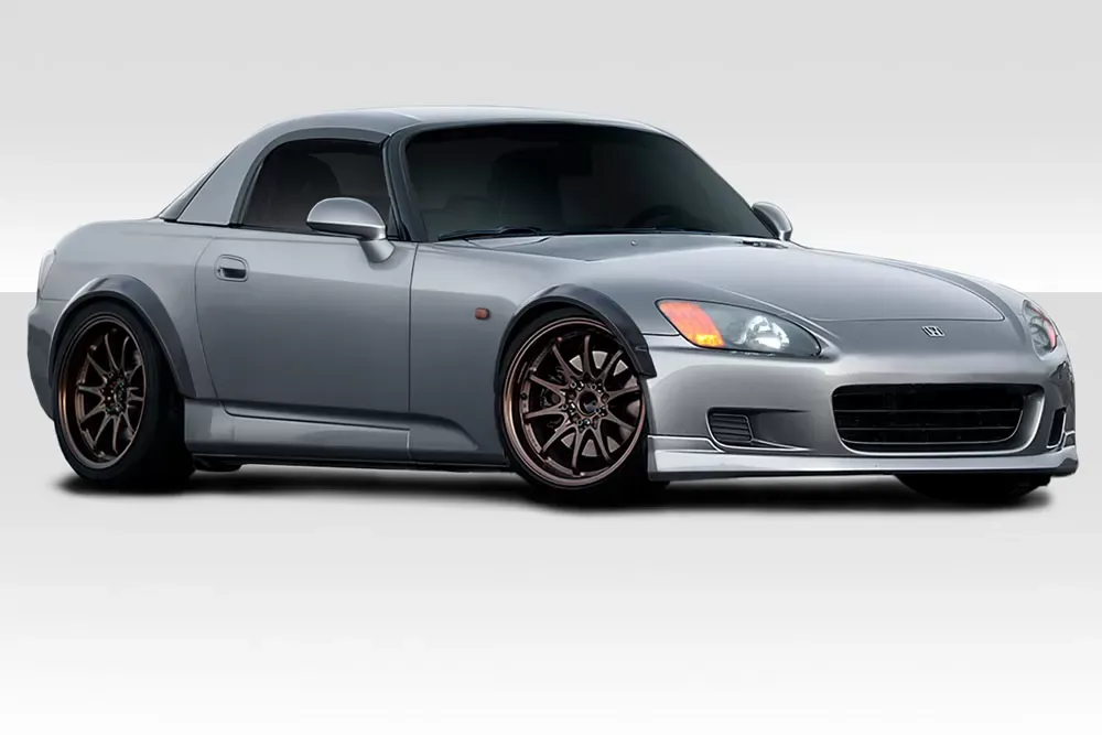 2000-2009 Honda S2000 Duraflex VTX Fender Flares - 4 Piece ( 2004-2009 models require minor modifications ) - 116486