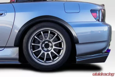 2000-2009 Honda S2000 Duraflex VTX Fender Flares - 4 Piece ( 2004-2009 models require minor modifications ) - 116486