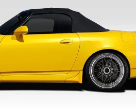 2000-2009 Honda S2000 Duraflex OEM Look Side Skirt Add Ons - 2 Piece