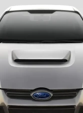2012-2014 Ford Focus Duraflex Ram Air Hood - 1 Piece                                     - 116490 - Image 2