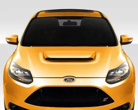 2012-2014 Ford Focus Duraflex Ram Air Hood - 1 Piece