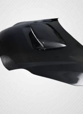 2012-2014 Ford Focus Carbon Creations Ram Air Hood - 1 Piece                                     - 116491 - Image 6