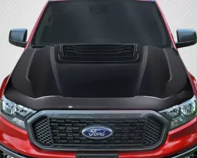 2019-2023 Ford Ranger Carbon Creations Raptor Look Hood - 1 Piece