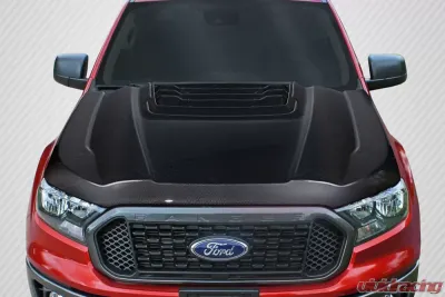 2019-2023 Ford Ranger Carbon Creations Raptor Look Hood - 1 Piece - 116499
