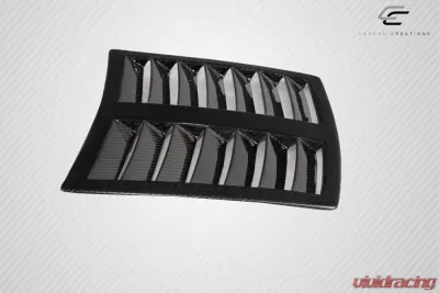 2003-2006 Nissan 350Z Z33 Carbon Creations GT1 Hood Vents - 3 Piece - 116507