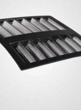 2003-2006 Nissan 350Z Z33 Carbon Creations GT1 Hood Vents - 3 Piece                                     - 116507 - Image 7