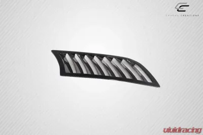 2003-2006 Nissan 350Z Z33 Carbon Creations GT1 Hood Vents - 3 Piece - 116507
