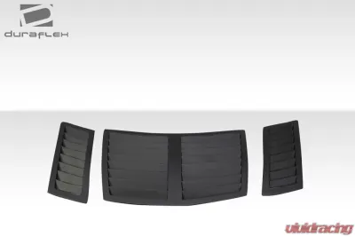 2009-2020 Nissan 370Z Z34 Duraflex GT1 Hood Vents - 3 Piece - 116508