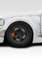 1996-2000 Honda Civic HB Duraflex MMR Front Fender Flares - 2 Piece                                     - 116512 - Image 10
