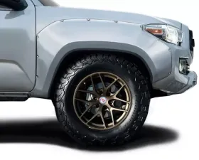 2016-2023 Toyota Tacoma Duraflex Circuit Front Fender Flares - 2 Piece