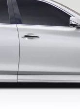 2014-2023 Infiniti Q50 Duraflex Redline Wide Body Side Skirts Rocker Panels - 4 Piece                                     - 116525 - Image 7