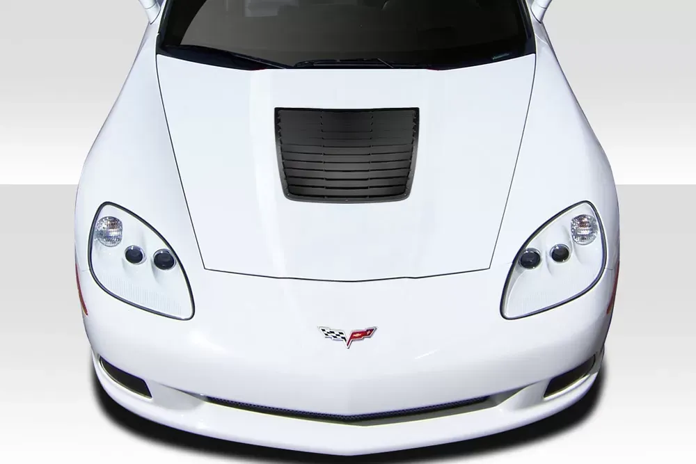 2005-2013 Chevrolet Corvette C6 Duraflex GTV Hood Vent - 1 Piece - 116528