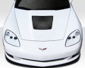 2005-2013 Chevrolet Corvette C6 Duraflex GTV Hood Vent - 1 Piece
