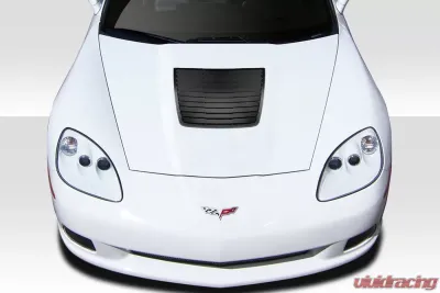2005-2013 Chevrolet Corvette C6 Duraflex GTV Hood Vent - 1 Piece - 116528