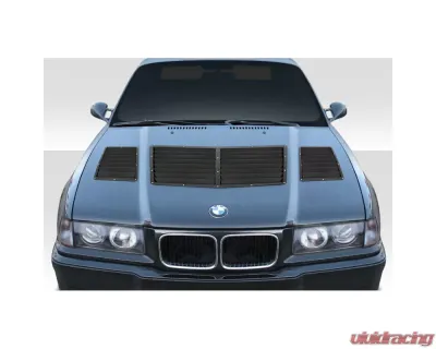 1992-1998 BMW M3 E36 2DR Convertible Duraflex GT1 Hood Vents - 3 Piece - 116534