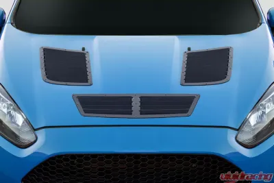 2001-2006 BMW M3 E46 / 2014-2019 Ford Fiesta / 2016-2018 Ford Focus Duraflex GT1 Hood Vents - 3 Piece - 116542