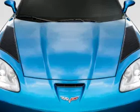 2005-2013 Chevrolet Corvette C6 Duraflex GT1 Fender Vents - 2 Piece