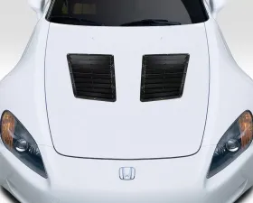 2000-2009 Honda S2000 Duraflex GT1 Hood Vents - 2 Piece