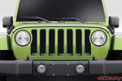 2007-2018 Jeep Wrangler Duraflex JL Look Grille - 1 Piece - 116576