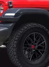 2007-2018 Jeep Wrangler Duraflex JL Look Fender Flares Kit - 4 Piece                                     - 116578 - Image 2
