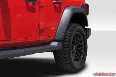 2007-2018 Jeep Wrangler Duraflex JL Look Fender Flares Kit - 4 Piece - 116578