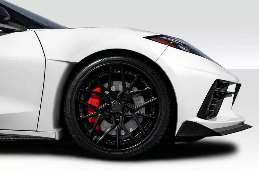 2020-2024 Chevrolet Corvette C8 Duraflex Gran Veloce Front Fenders - 2 Piece - 116583