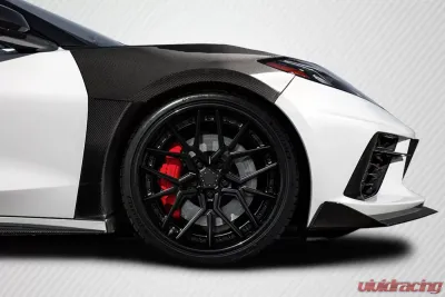 2020-2024 Chevrolet Corvette C8 Carbon Creations Gran Veloce Front Fenders - 2 Piece - 116584