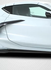2020-2024 Chevrolet Corvette C8 Carbon Creations Gran Veloce Side Skirt Splitters - 2 Piece                                     - 116586 - Image 2