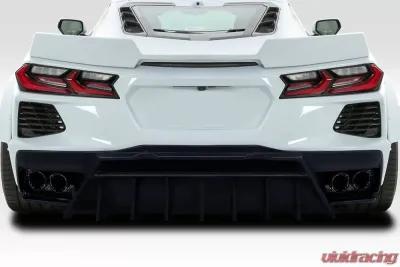 2020-2024 Chevrolet Corvette C8 Duraflex Gran Veloce Rear Diffuser - 1 Piece - 116587
