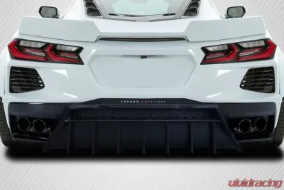 2020-2024 Chevrolet Corvette C8 Carbon Creations Gran Veloce Rear Diffuser - 1 Piece - 116588