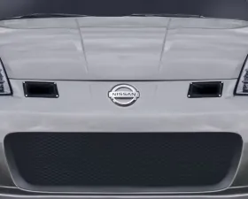 2003-2008 Nissan 350Z Z33 Duraflex N1 Front Bumper Cover Vents - 2 Piece