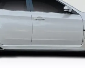 2008-2014 Subaru Impreza STI 4DR / 5DR / 2011-2014 Impreza WRX 4DR / 5DR Duraflex STI S206 Look Side Skirt Splitters - 2 Piece
