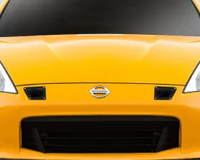 2009-2021 Nissan 370Z Z34 Duraflex N1 Front Bumper Cover Vents - 2 Piece