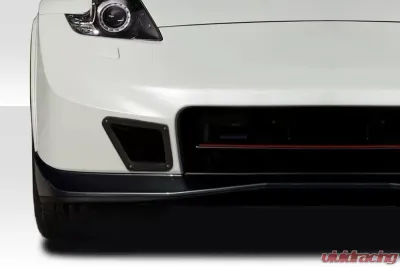2009-2021 Nissan 370Z Z34 Duraflex N1 RC Front Bumper Cover Vents - 2 Piece (Nismo bumper only) - 116641