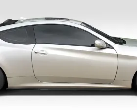 2010-2016 Hyundai Genesis Coupe 2DR Duraflex UnderG Side Skirt Rocker Panels - 2 Piece