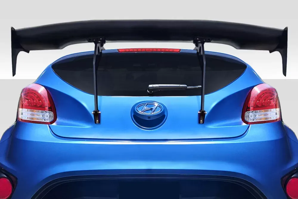 2012-2017 Hyundai Veloster Duraflex RGT Rear Wing Spoiler - 5 Piece - 116658