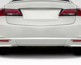 2015-2017 Acura TLX Duraflex ASpec Look Rear Lip Add Ons - 2 Piece