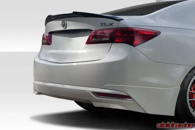 2015-2017 Acura TLX Duraflex ASpec Look Rear Lip Add Ons - 2 Piece - 116685