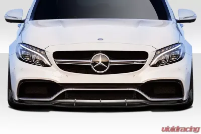 2015-2021 Mercedes C63 W205 Duraflex BS Front Lip Under Spoiler - 1 Piece (C63 AMG Front Bumper Cover Only) - 116699