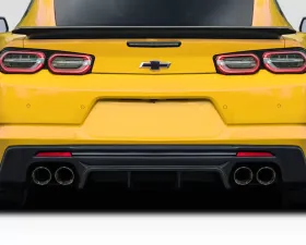 2016-2023 Chevrolet Camaro Duraflex Shark Rear Diffuser - 1 Piece ( Quad exhaust version)