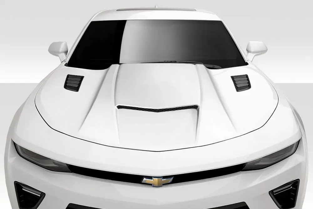2016-2023 Chevrolet Camaro Duraflex Super Ram Hood - 1 Piece - 116711