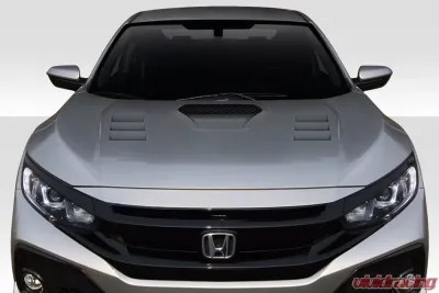 2016-2021 Honda Civic Duraflex TS 1 Hood - 1 Piece - 116713